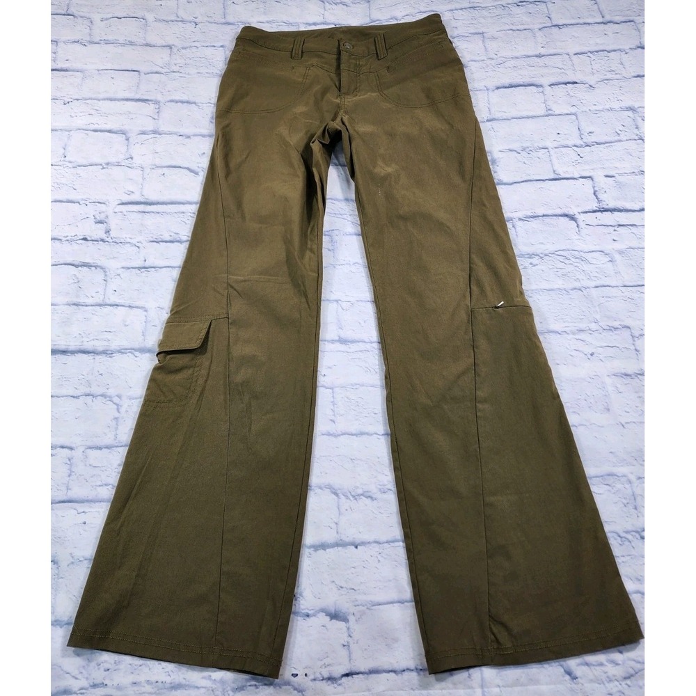 Athleta Khaki Flare Track Pants